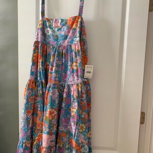 NWT - Free People Park Slope Maxi Dress XS